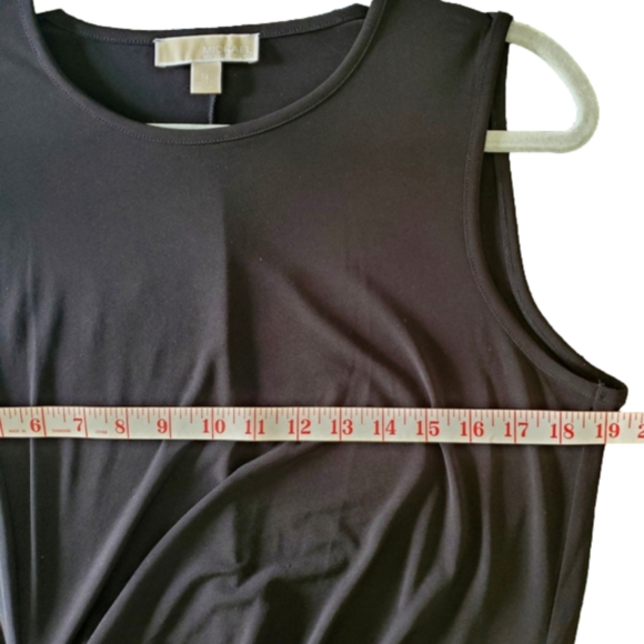 Michael Michael Kors Sleevless Stretchy Knit Side Knotted Sheath Dress XL(14/16) - Picture 12 of 16